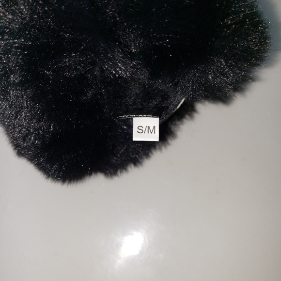 New faux snakeskin fur gloves - Picture 4 of 4